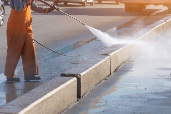 Commercial Concrete Cleaning in Champaign