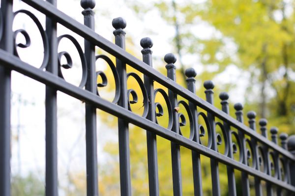 Wrought Iron Fence Cleaning in Champaign
