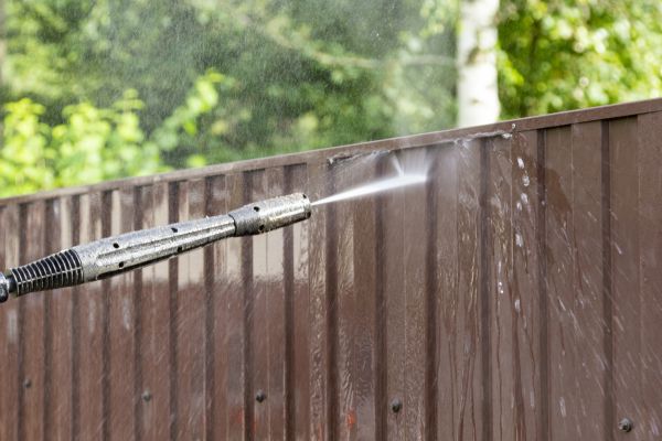 Vinyl Fence Cleaning in Champaign