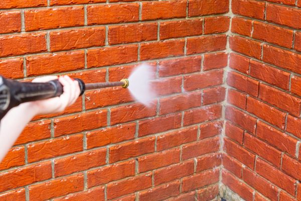 Brick Pressure Cleaning in Champaign