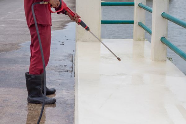 Industrial Concrete Cleaning in Champaign