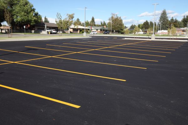 Parking Lot Washing in Champaign