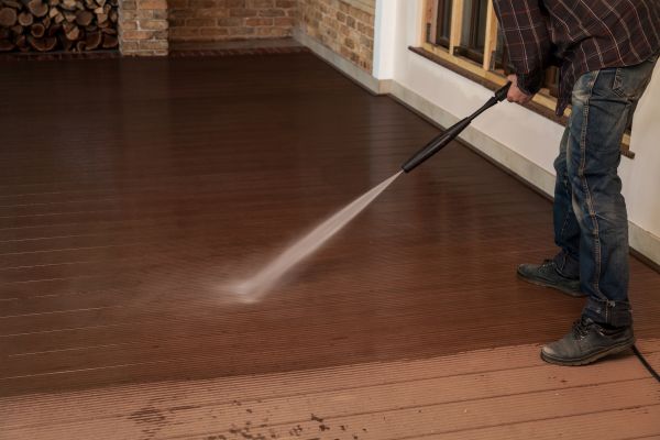 Porch Pressure Cleaning in Champaign