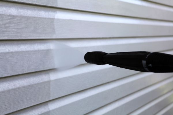 Condo Siding Power Washing in Champaign