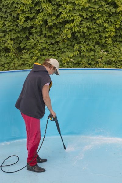 Pool Pressure Washing in Champaign