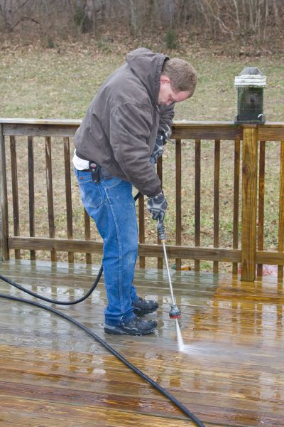 Balcony Power Washing in Champaign