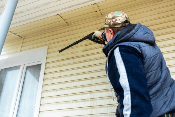 Vinyl Siding Pressure Cleaning in Champaign